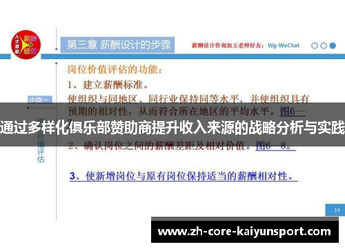 通过多样化俱乐部赞助商提升收入来源的战略分析与实践